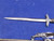 German Luftwaffe 2nd Model dagger with black bone grip