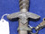 German Luftwaffe 2nd Model dagger with black bone grip