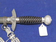 German Luftwaffe 2nd Model dagger with black grip by Robert Klass Solingen