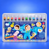 Space Adventure Glitter Doodle Gel Crayons