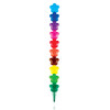 Star Shaped Rainbow Stacker Crayons