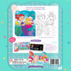 Back cover of Mermaid Dry Erase Coloring Book
