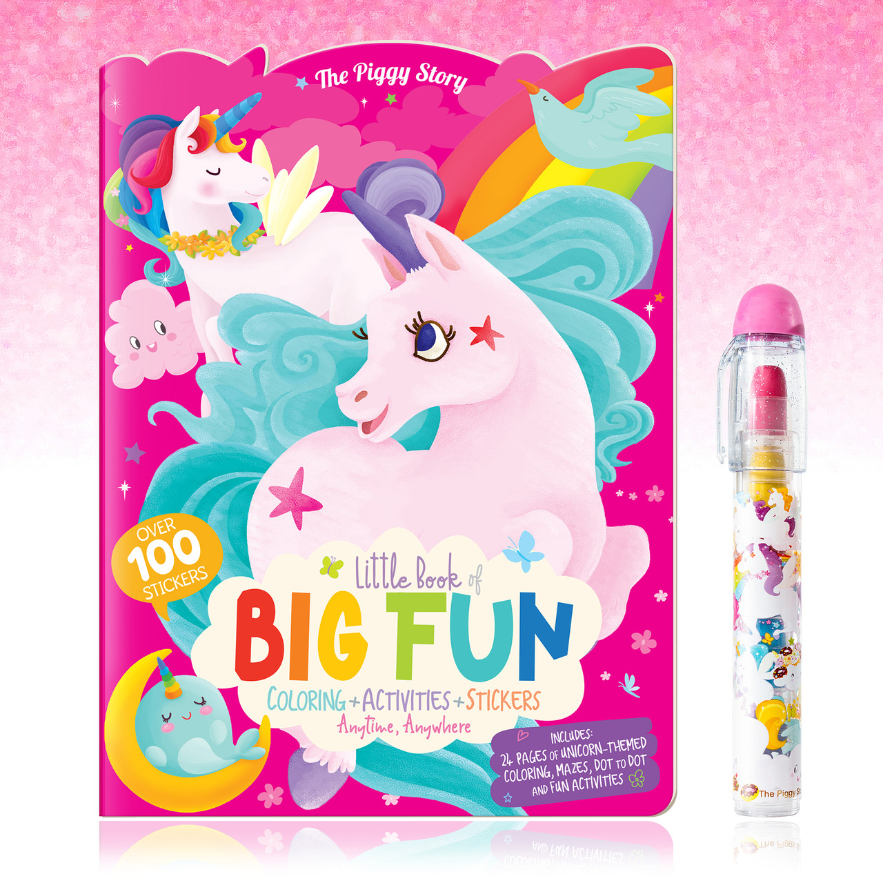 Wholesale Unicorn Magic Glitter Doodle Gel Crayons for your store