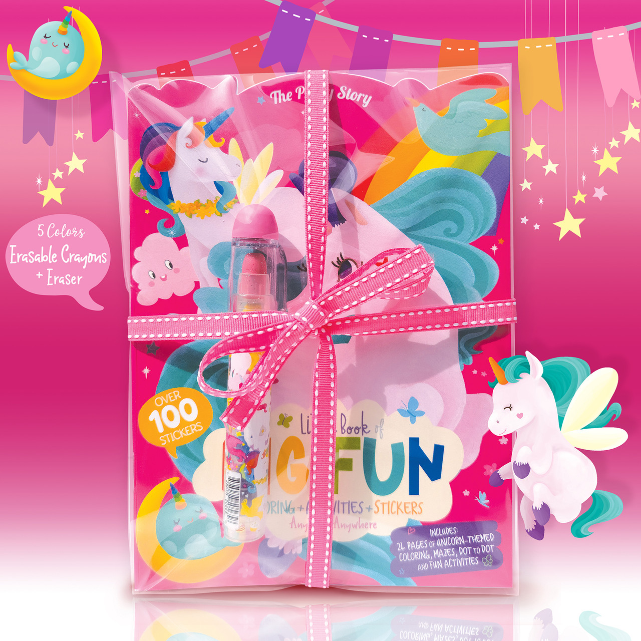 Activity Book & Stackable Crayon Gift Set - Unicorn – Specialty Design  Company