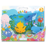 Packaging for Under the Sea Eraser Set