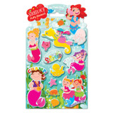 Individual pack of The Piggy Story's mermaid sticker pop puffy stickers