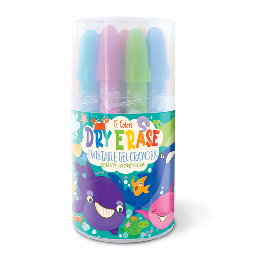 Multi-colored Wipe Off Crayons - The Toyworks