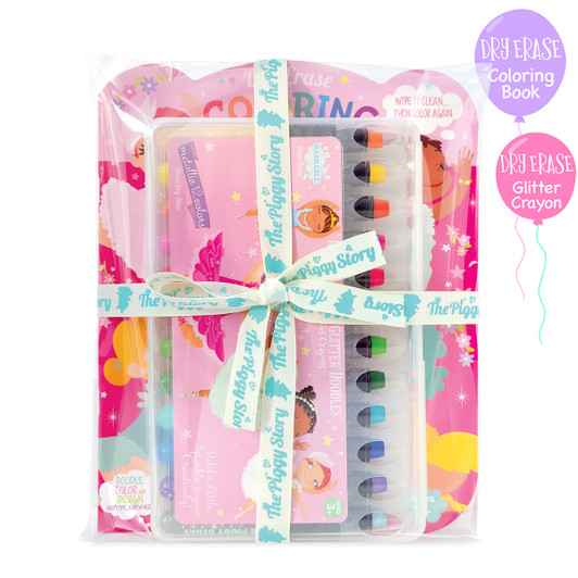 Glitter Ballerina Coloring Gift Set