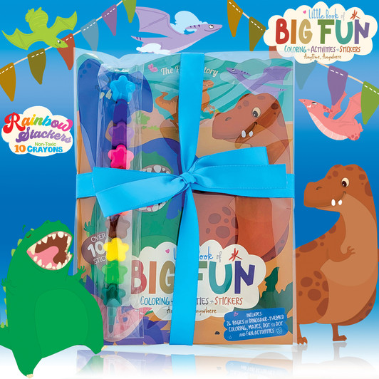 Dinosaur World Activity & Coloring Gift Set