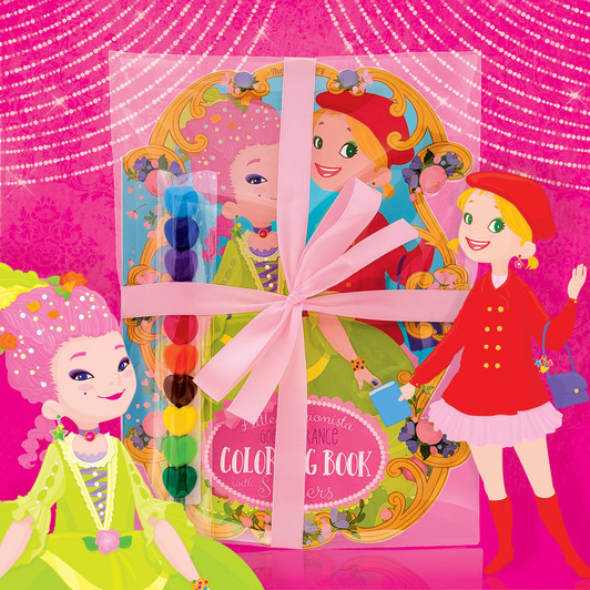 French Fashion Activity & Coloring Gift Set