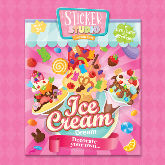 Sticker Studio Decorate Your Own Ice Cream Dream