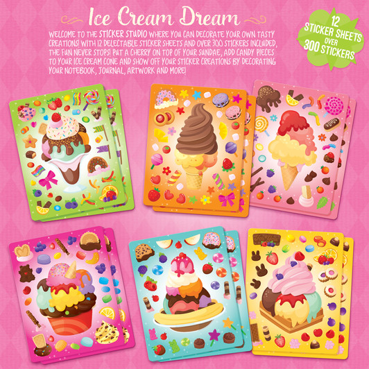 Sticker Studio Ice Cream Dream