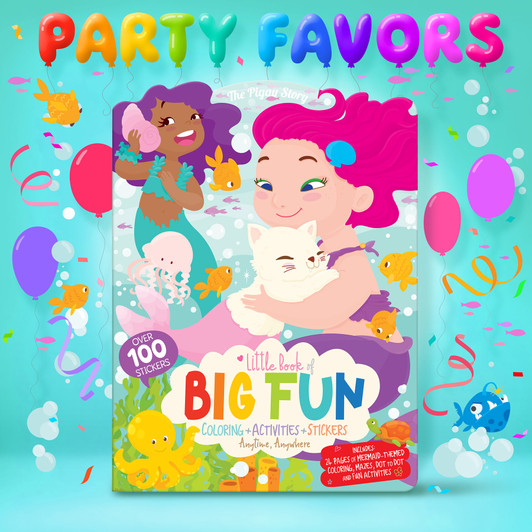 Magical Mermaids Party Favor Pack for Kids