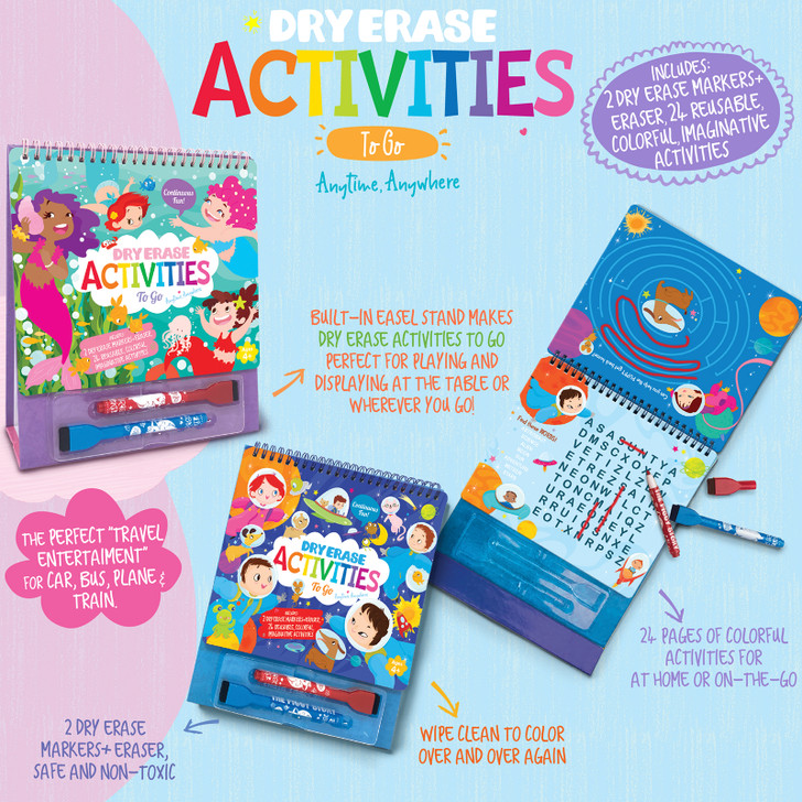 Dry Erase Activities To Go- Space Adventure
