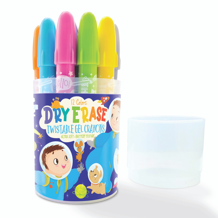 Dry Erase Twistable Gel Crayons | Space Adventure