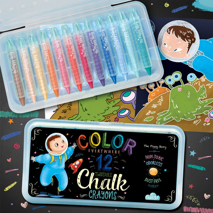 Space Adventure Coloring Gift Set