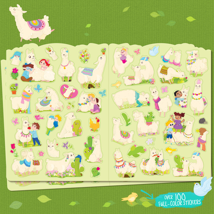 Llama Adventures Activity & Coloring Gift Pack for Kids