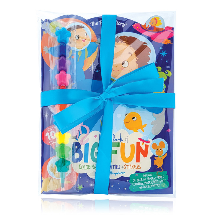 Space Adventure Activity & Coloring Gift Pack for Kids