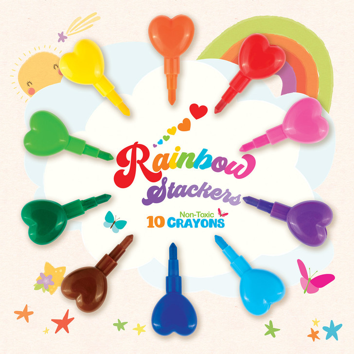 Heart Shaped Crayons