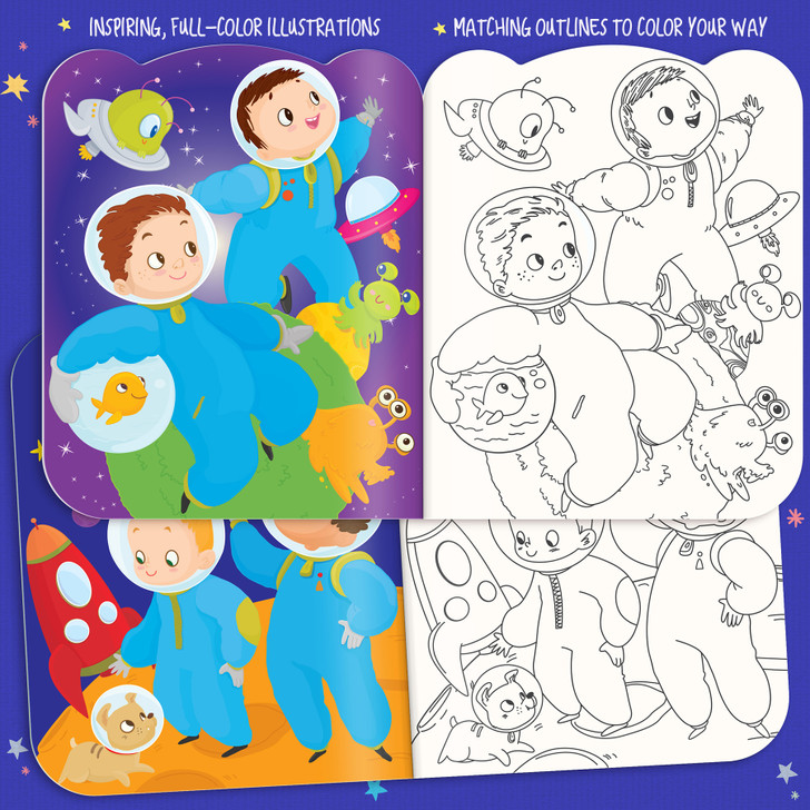 Laminated dry erase coloring pages