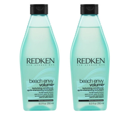 REDKEN Beach Envy Volume Texturizing Conditioner, 8.5 fl oz (Pack of 2)