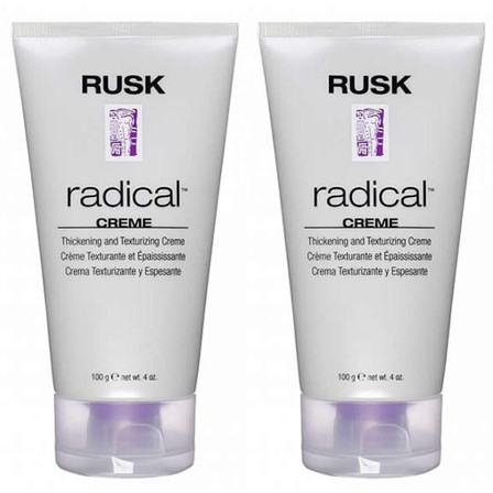 2 PACK!!! RUSK RADICAL CREME 4 OZ THICKENING AND TEXTURIZING HAIR TEXTURE CREAM