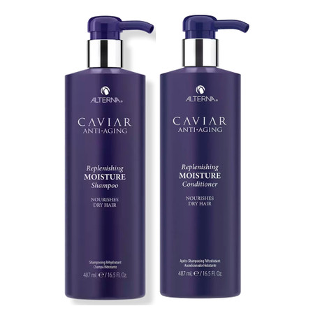 Alterna Caviar Anti-Aging Replenishing Moisture Shampoo / Conditioner 16.5 oz