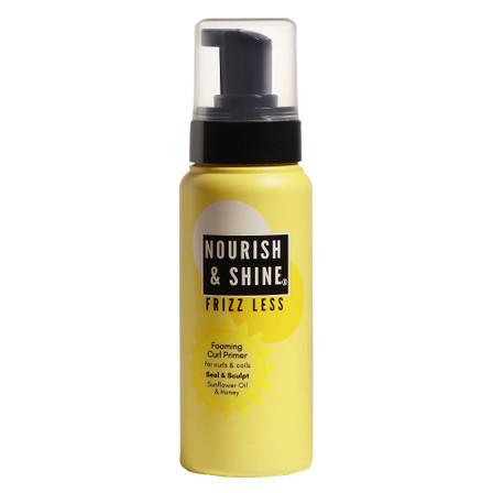 Nourish & Shine Frizz Less Foaming Curl Primer 8 oz