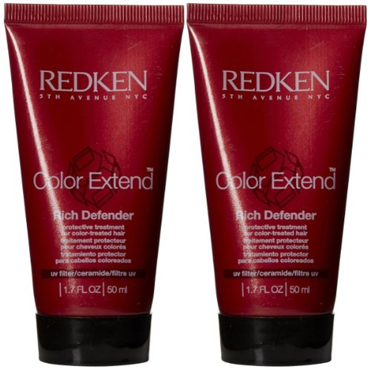 Redken Color Extend Rich Defender Protective Treatment, Travel Size, 1.7 fl. oz. (Pack of 2)