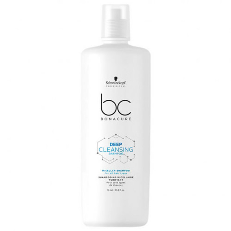 Schwarzkopf Professional Bonacure Deep Cleansing Shampoo, 1L