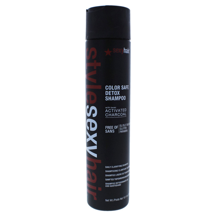 Style Sexy Hair Color Safe Detox Shampoo by Sexy Hair for Unisex - 10.1 oz