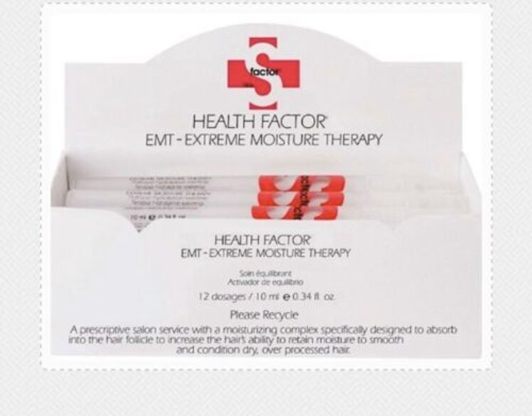 Tigi S-factor Health Factor EMT Extreme Moisture Hair Therapy Serum. 12 unites