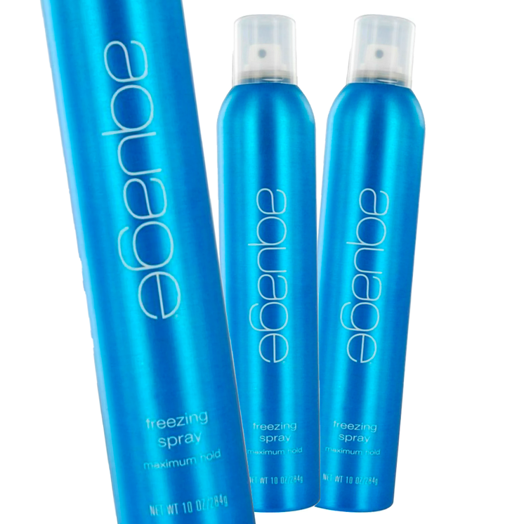 Aquage Freezing Hairspray, 10 oz - Pack of 3