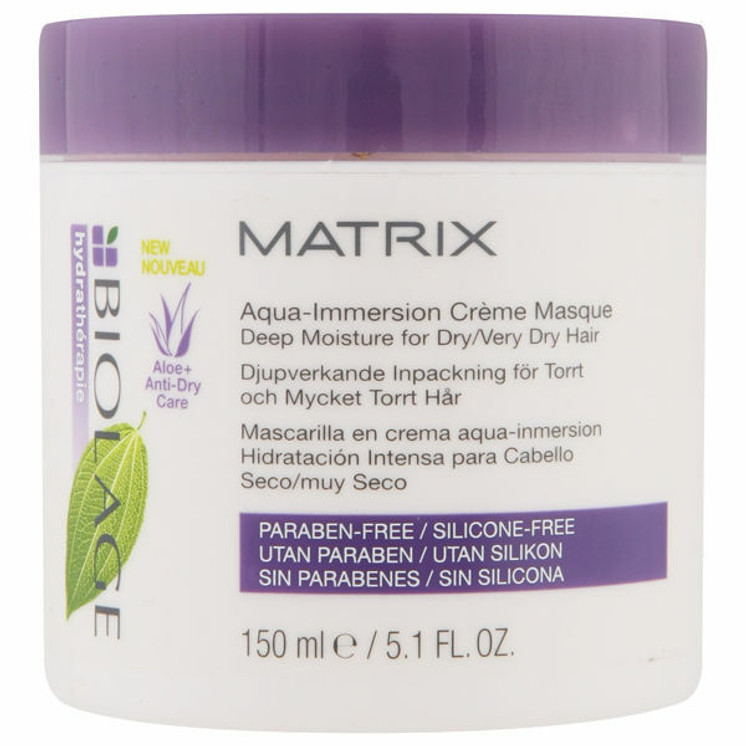 Matrix Biolage Hydratherapie Aqua-Immersion Creme Hair Masque - Size : 5.1 Oz