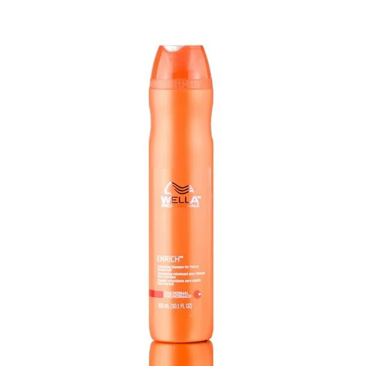 Wella Enrich Volumizing Shampoo, For Fine To Normal Hair- 10.1 Oz Shampo