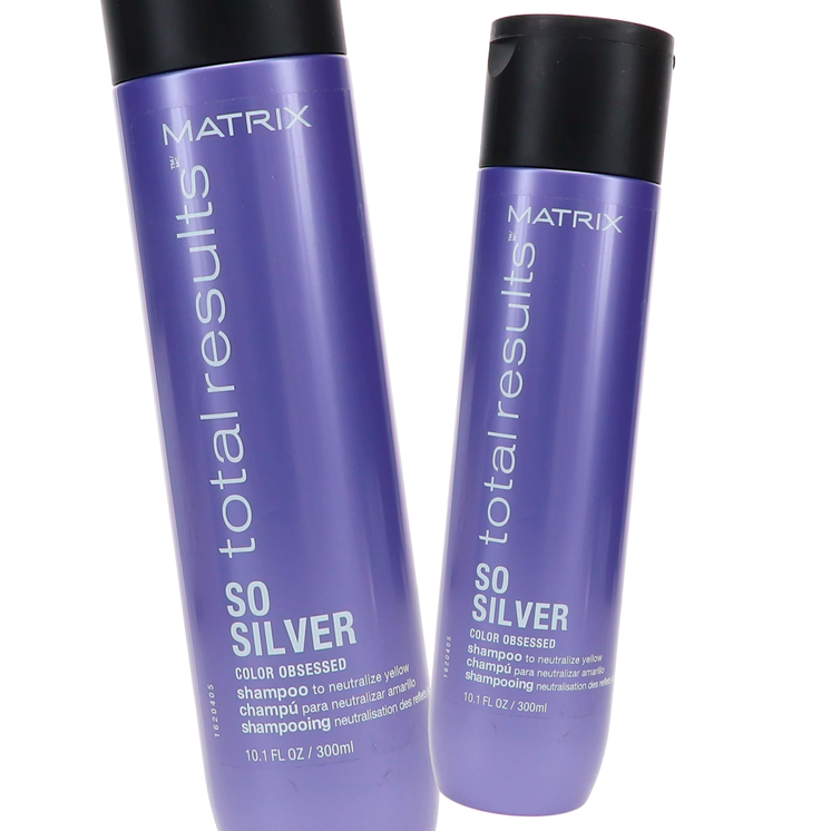 Matrix Total Results Color Obsessed So Silver Shampoo 10.1 oz - Pack of 2