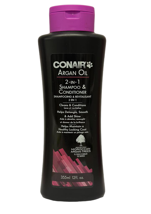 Conair Argan Oil 2-in-1 Shampoo & Conditioner 12 fl. oz / 355ml