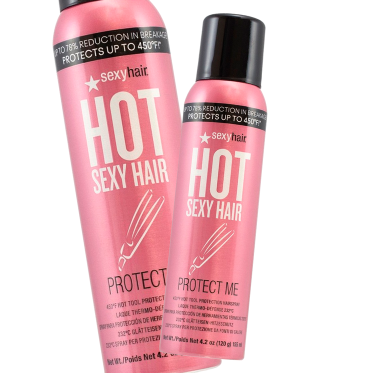 Hot Sexy Hair Protect Me Hairspray Unisex 4.2 oz - Pack of 2