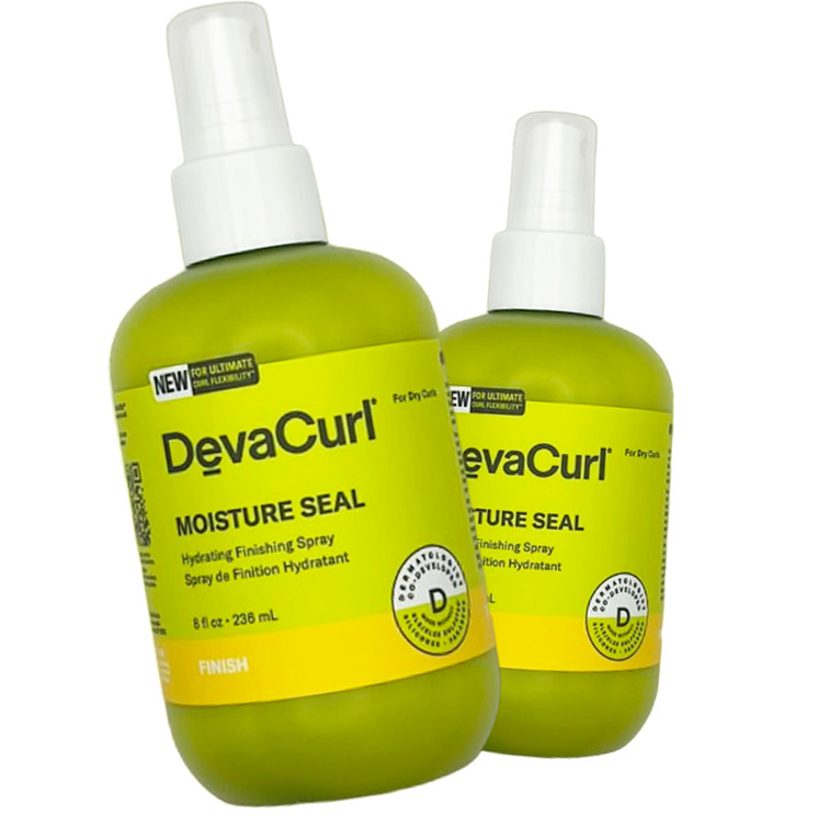 DevaCurl Moisture Seal Hydrating Finishing Spray 8 oz - Pack of 2