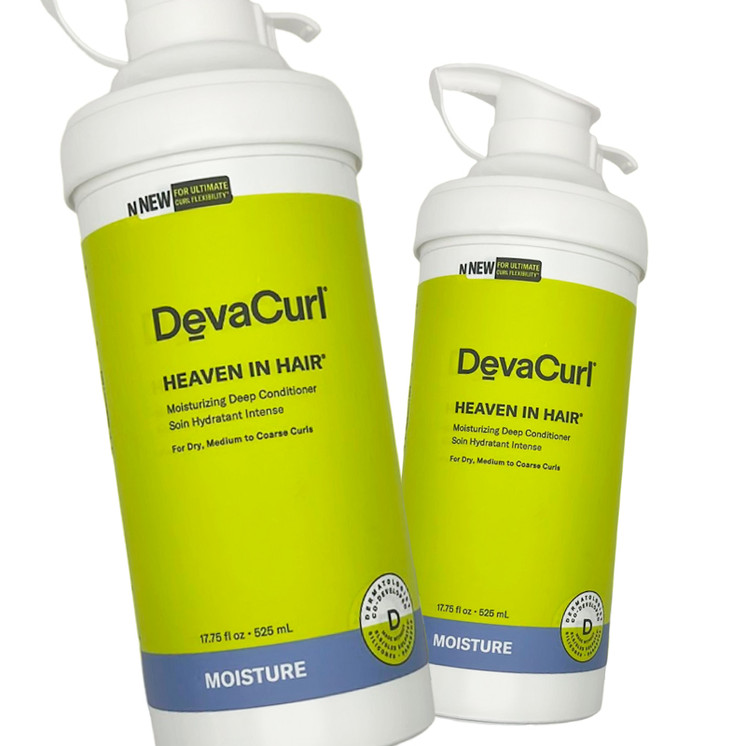 DevaCurl Heaven in Hair Moisturizing Deep Conditioner 17.75 oz - Pack of 2