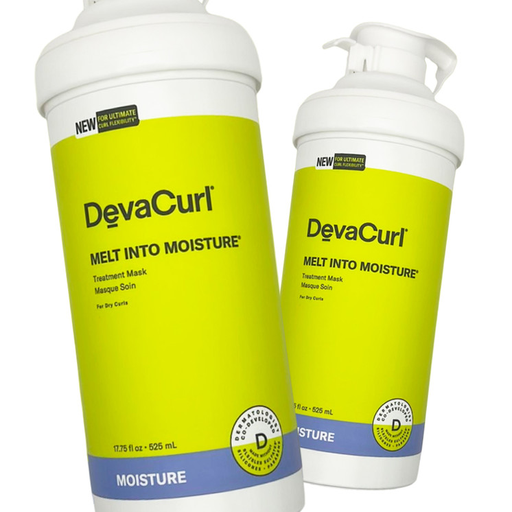 DevaCurl Melt Into Moisture Treatment Mask 17.75oz - Pack of 2