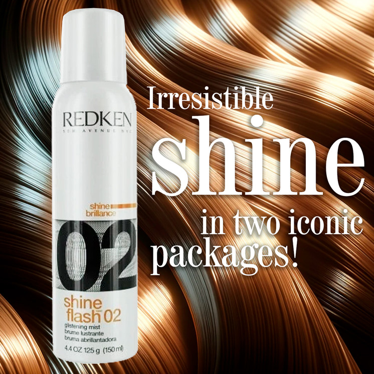 Redken Shine Flash 02 Glistening Mist Hairspray, 4.4 Oz