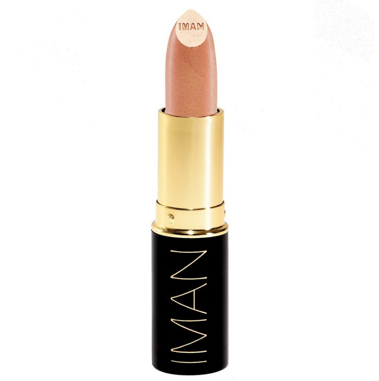 IMAN Luxury Moisturizing Lipstick, Sheer Gold 0.13oz (3.7g)