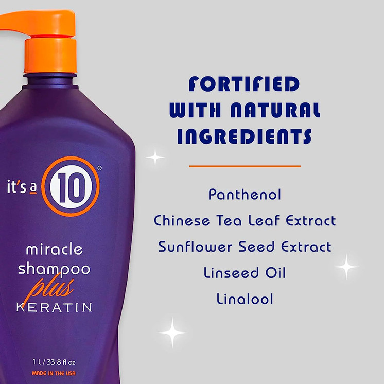 It's A 10 Miracle Shampoo Plus Keratin 33.8 oz