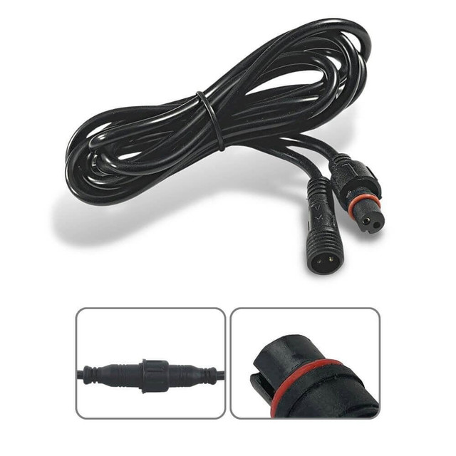 Extreme LED 2-Pin Rock Light Extension Wires - 6 Ft for White Rock Light Kit