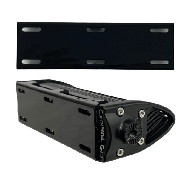 Extreme LED 6" Black - Single Row LED Light Bar Cover