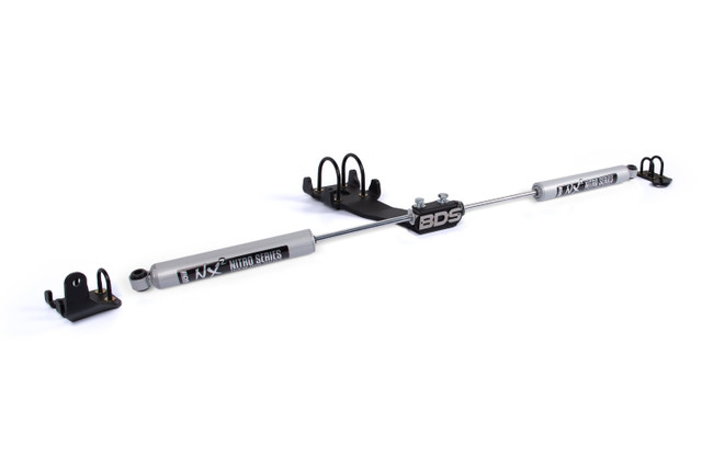 BDS Dual Steering Stabilizer Kit w/ NX2 Shocks | Dodge Ram 1500 (94-01) and 2500/3500 Y-Style (94-08) 4WD BDS2013DH BDS Dual Steering Stabilizer Kit w/ NX2 Shocks | Dodge Ram 1500 (94-01) and 2500/3500 Y-Style (94-08) 4WD BDS2013DH