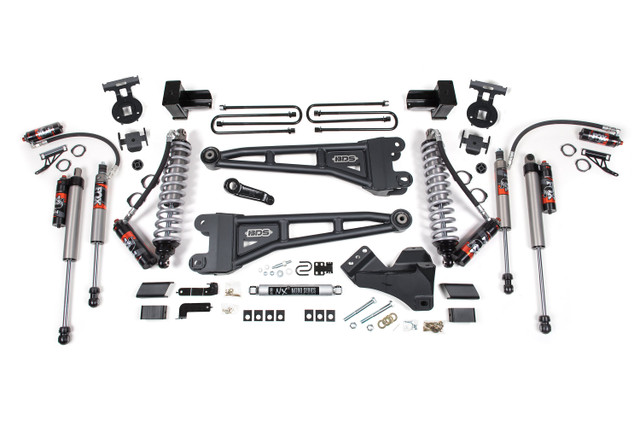 BDS 4 Inch Lift Kit w/ Radius Arm | FOX 2.5 Performance Elite Coil-Over Conversion | Ford F350 Super Duty DRW (20-22) 4WD | Diesel BDS 4 Inch Lift Kit w/ Radius Arm | FOX 2.5 Performance Elite Coil-Over Conversion | Ford F350 Super Duty DRW (20-22) 4WD | Diesel