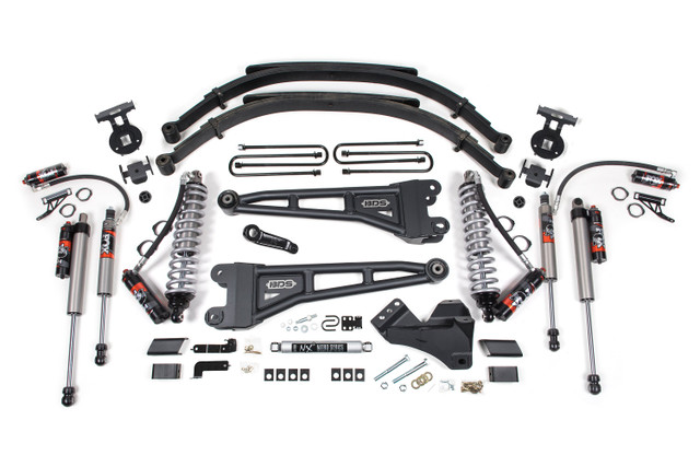 BDS 6 Inch Lift Kit w/ 4-Link | FOX 2.5 Performance Elite Coil-Over Conversion | Ford F250/F350 Super Duty (17-19) 4WD | Diesel BDS 6 Inch Lift Kit w/ 4-Link | FOX 2.5 Performance Elite Coil-Over Conversion | Ford F250/F350 Super Duty (17-19) 4WD | Diesel
