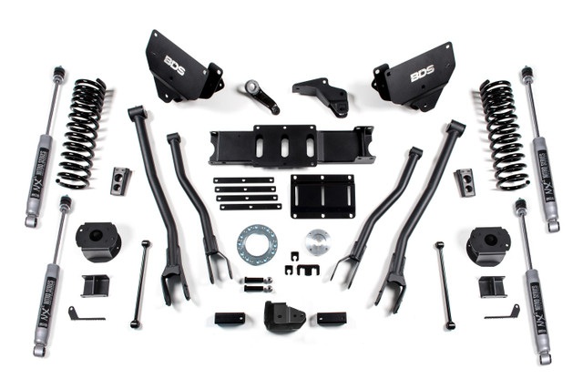 BDS 6 Inch Lift Kit w/ 4-Link | Ram 2500 w/ Rear Air Ride (14-18) 4WD | Diesel BDS 6 Inch Lift Kit w/ 4-Link | Ram 2500 w/ Rear Air Ride (14-18) 4WD | Diesel